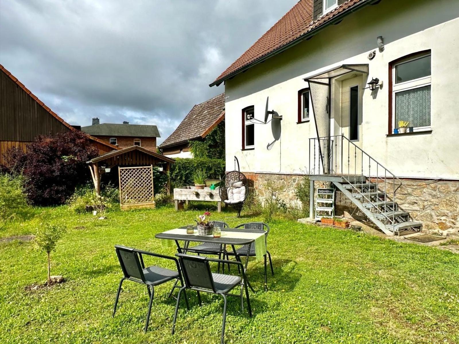 Ferienwohnung Sonnenschein Mit Kleinem Bauernhof Thale Eksteriør billede